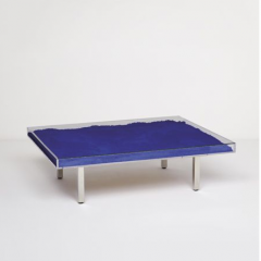 'Table Bleue' by Yves Klein, designed 1961